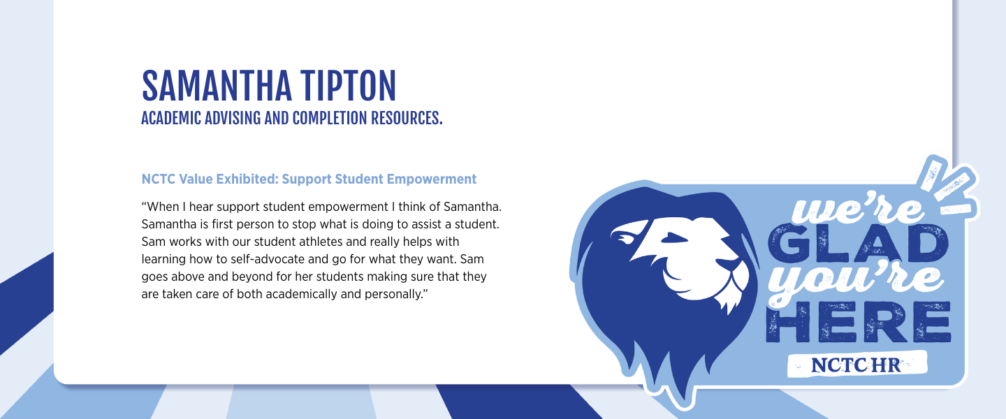 Samantha Tipton KUDOSMARCH26